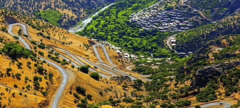 چاه ارت در مناطق کوهستانی